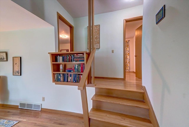 49 Schenk St, Madison, WI 53714 - stairs featuring wood finished floors