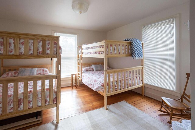 395 Lake St, Green Lake, WI 54941 - bedroom featuring wood-type flooring