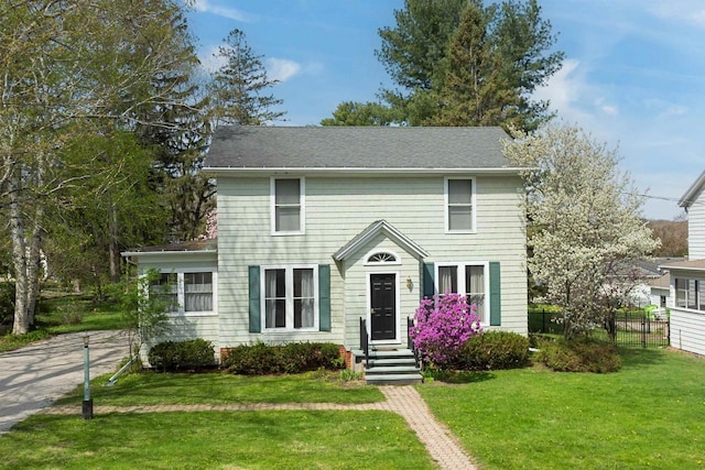 395 Lake St, Green Lake, WI 54941 - view of colonial inspired home