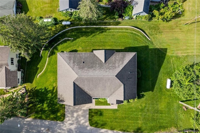 drone / aerial view