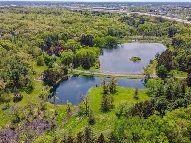 5140 N Kennedy Rd, Milton, WI 53563 - bird's eye view of a nearby body of water and a forest