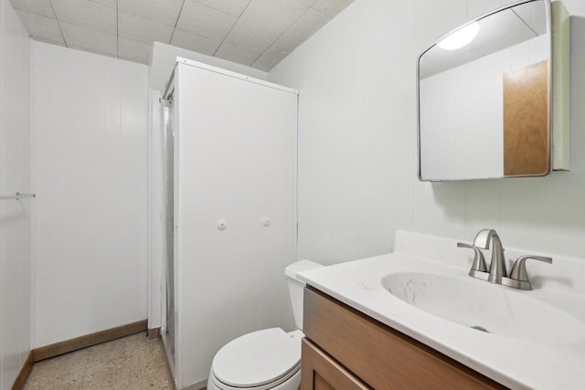 6013 Gateway Grn, Monona, WI 53716 - bathroom with vanity, toilet, and baseboards