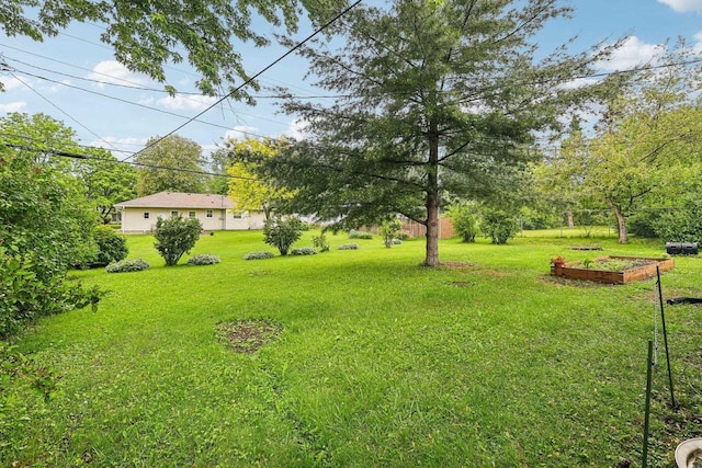 6013 Gateway Grn, Monona, WI 53716 - view of green lawn with a garden