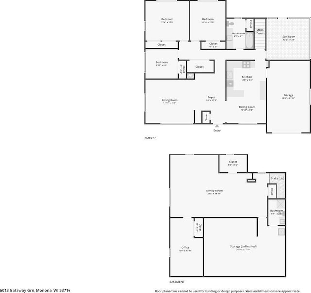 6013 Gateway Grn, Monona, WI 53716 - home floor plan