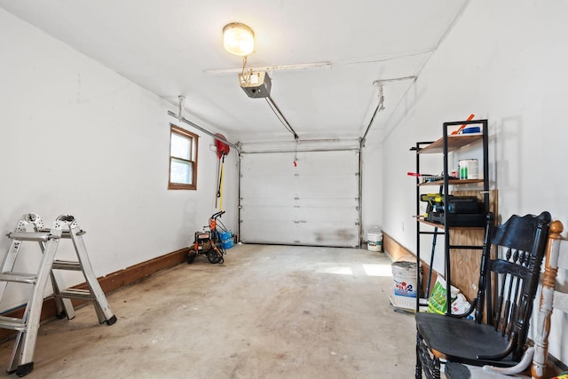 841 Legion Dr, Twin Lakes, WI 53181 - garage with a garage door opener