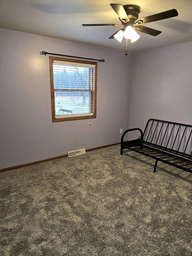 1983 US Highway 2, Florence, WI 54121 - carpeted spare room featuring a ceiling fan and baseboards