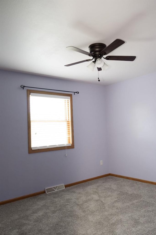1983 US Highway 2, Florence, WI 54121 - carpeted empty room featuring a ceiling fan and baseboards