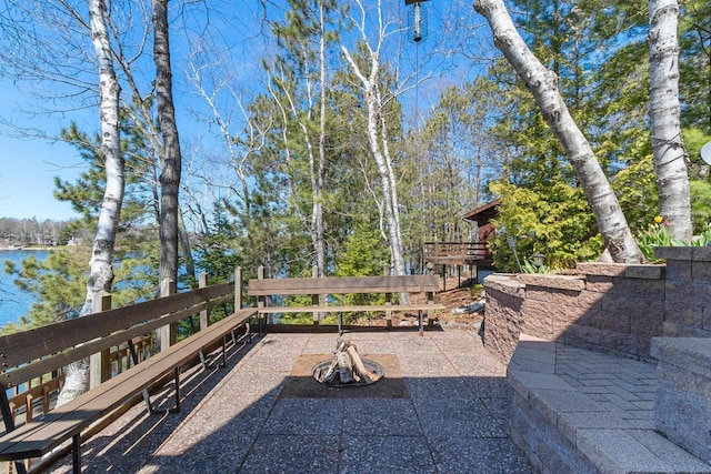 9331 N Marl Lake Rd, Pound, WI 54161 - view of patio / terrace