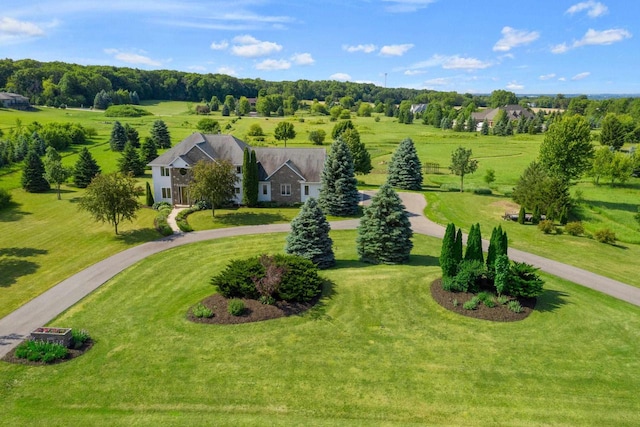 W4344 Carl Dr, Fond Du Lac, WI 54937 - view of subject property with a tree filled landscape