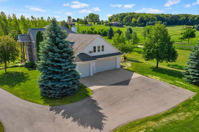 W4344 Carl Dr, Fond Du Lac, WI 54937 - aerial view of property and surrounding area