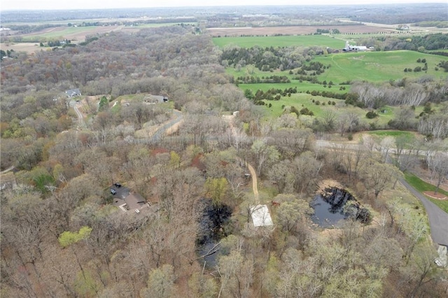 1395 25th St, Houlton, WI 54082 - view of property location featuring a large body of water and rural landscape