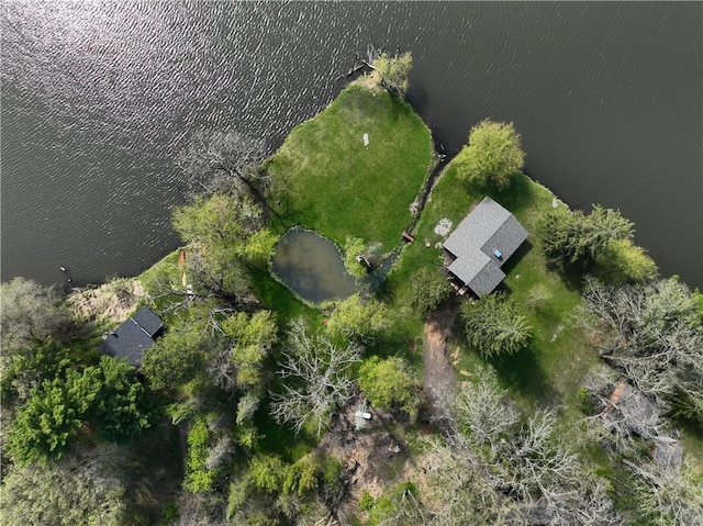 N3858 1000th St, Eau Claire, WI 54703 - aerial view of property and surrounding area featuring a large body of water