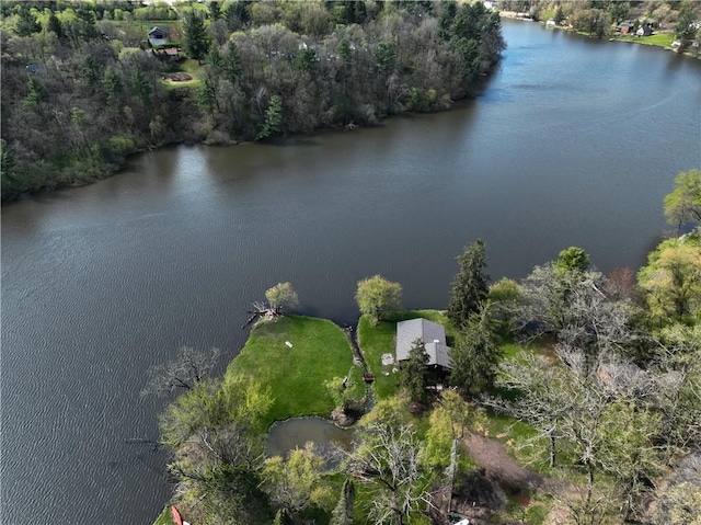 N3858 1000th St, Eau Claire, WI 54703 - aerial overview of property's location with a nearby body of water
