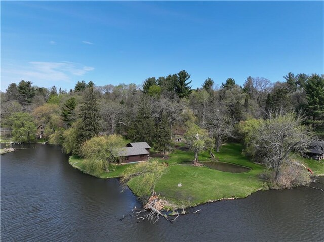 N3858 1000th St, Eau Claire, WI 54703 - aerial view of property and surrounding area with a nearby body of water