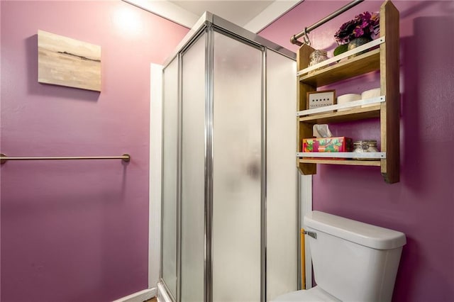 719 Huebsch Blvd, Eau Claire, WI 54701 - bathroom with a stall shower and toilet