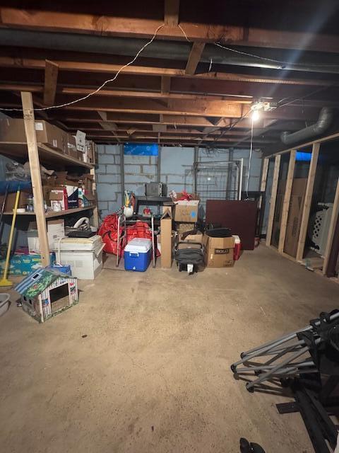 10547 W Wabash Ave Unit 10549, Milwaukee, WI 53224 - view of unfinished basement