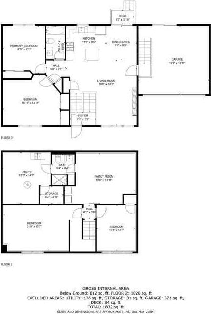 N3413 Queen Rd, Lake Geneva, WI 53147 - floor plan / room layout