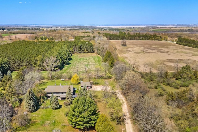 W3256 Princeton Rd, Green Lake, WI 54941 - overview of rural landscape