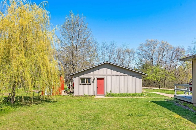 W3256 Princeton Rd, Green Lake, WI 54941 - view of outdoor structure featuring an outdoor structure