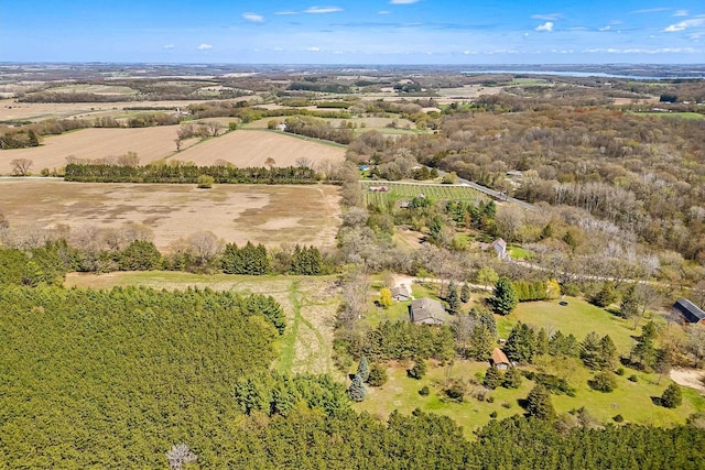 W3256 Princeton Rd, Green Lake, WI 54941 - aerial view of sparsely populated area