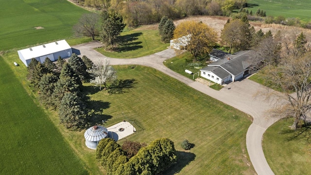 7704 Salisbury Rd, West Bend, WI 53090 - overview of rural landscape