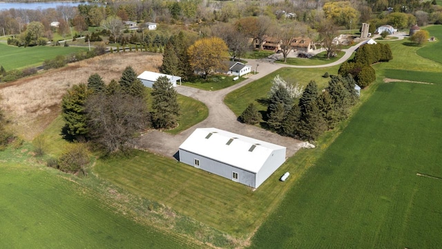 7704 Salisbury Rd, West Bend, WI 53090 - aerial view of property and surrounding area