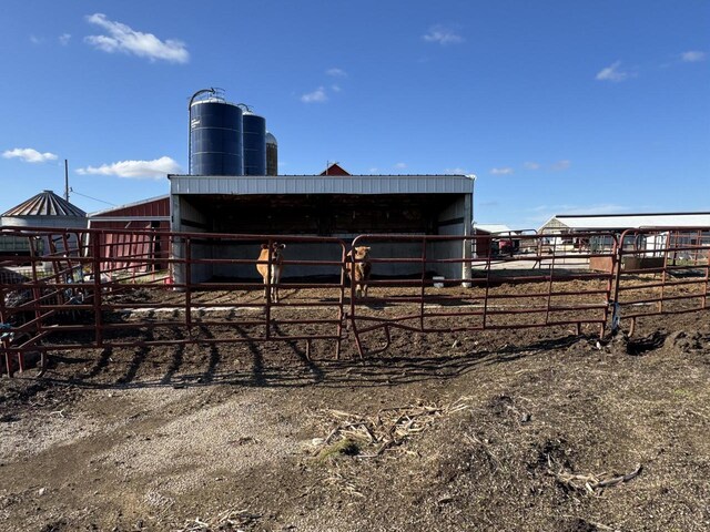 N3685 Mitchell Rd, Campbellsport, WI 53010 - view of outbuilding with an exterior structure and an outbuilding