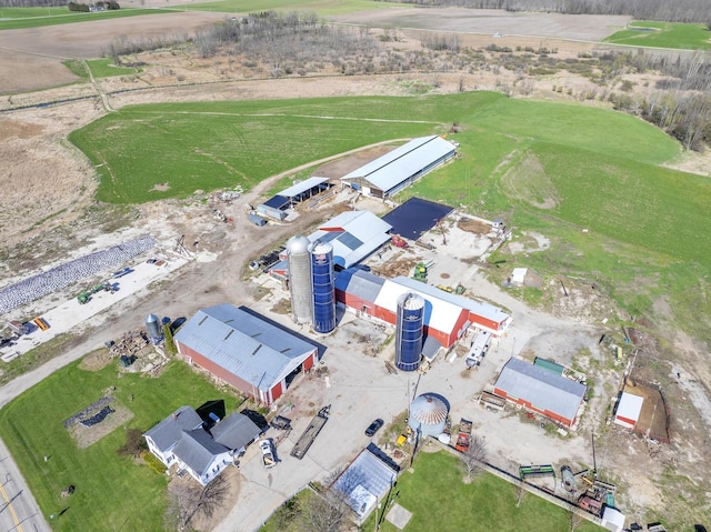 N3685 Mitchell Rd, Campbellsport, WI 53010 - drone / aerial view