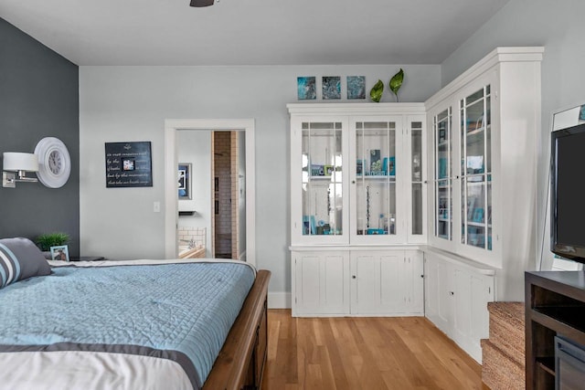 519 Park Ave, Little Chute, WI 54140 - bedroom featuring light wood-style floors
