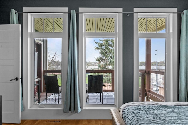 519 Park Ave, Little Chute, WI 54140 - bedroom with access to exterior