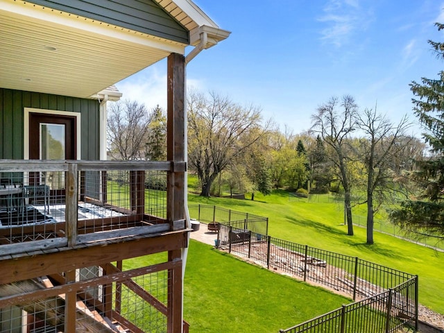 519 Park Ave, Little Chute, WI 54140 - view of yard with view of wooded area