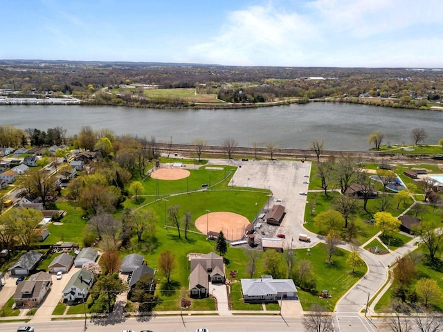 519 Park Ave, Little Chute, WI 54140 - aerial view of property and surrounding area featuring a nearby body of water and nearby suburban area