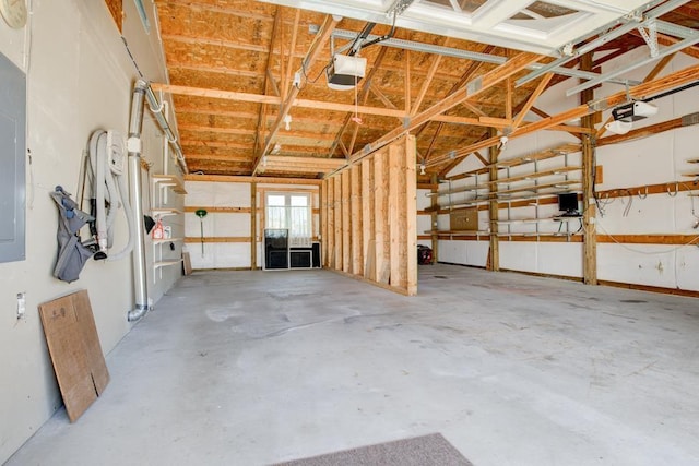 1600 26th Ave, Menominee, MI 49858 - garage featuring a garage door opener