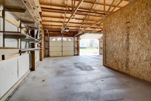 1600 26th Ave, Menominee, MI 49858 - garage with a garage door opener