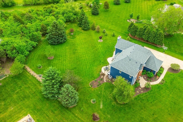 628 Sedge Meadow Ct, Summit, WI 53066 - aerial view