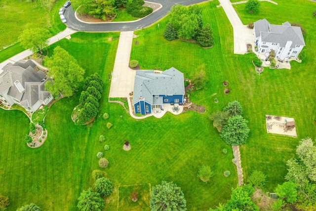 628 Sedge Meadow Ct, Summit, WI 53066 - drone / aerial view