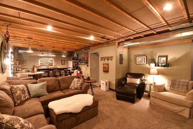 3001 Revere Rd, Plover, WI 54406 - view of carpeted living room