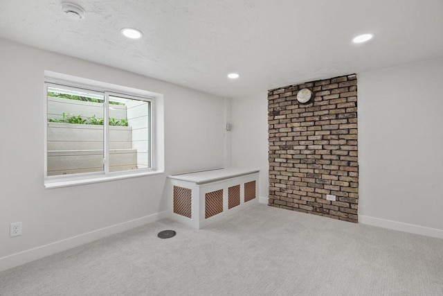 4516 Maher Ave, Madison, WI 53716 - carpeted empty room featuring recessed lighting, a smoke detector, and baseboards