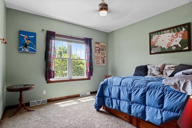 805 Mourning Dove Dr, Cottage Grove, WI 53527 - carpeted bedroom featuring baseboards and a ceiling fan