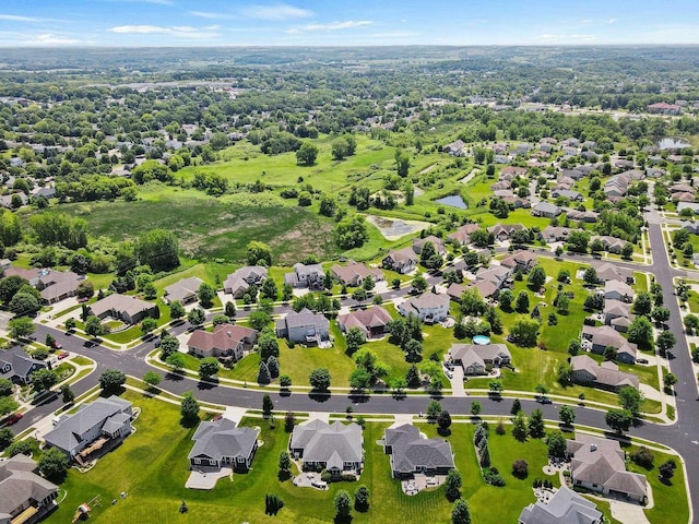 805 Mourning Dove Dr, Cottage Grove, WI 53527 - aerial view of residential area