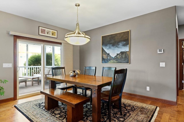 805 Mourning Dove Dr, Cottage Grove, WI 53527 - dining space with light wood finished floors