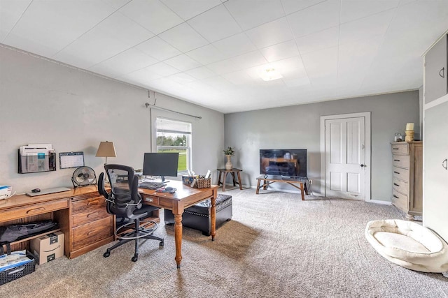 3265 County Road C, Oconto Falls, WI 54154 - view of carpeted home office