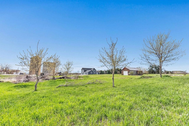 3265 County Road C, Oconto Falls, WI 54154 - view of yard with an outbuilding and a view of countryside