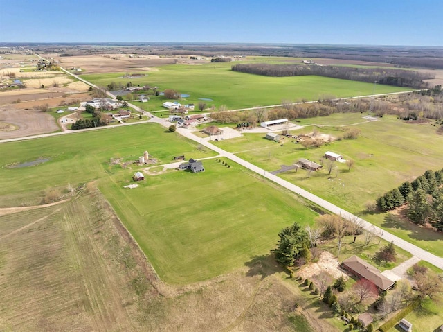 3265 County Road C, Oconto Falls, WI 54154 - aerial view of property and surrounding area with rural landscape