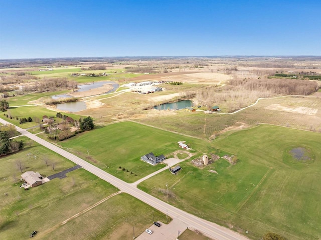 3265 County Road C, Oconto Falls, WI 54154 - aerial view of property's location with a large body of water