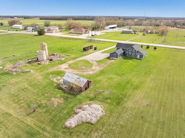 3265 County Road C, Oconto Falls, WI 54154 - overview of rural landscape with a pastoral area
