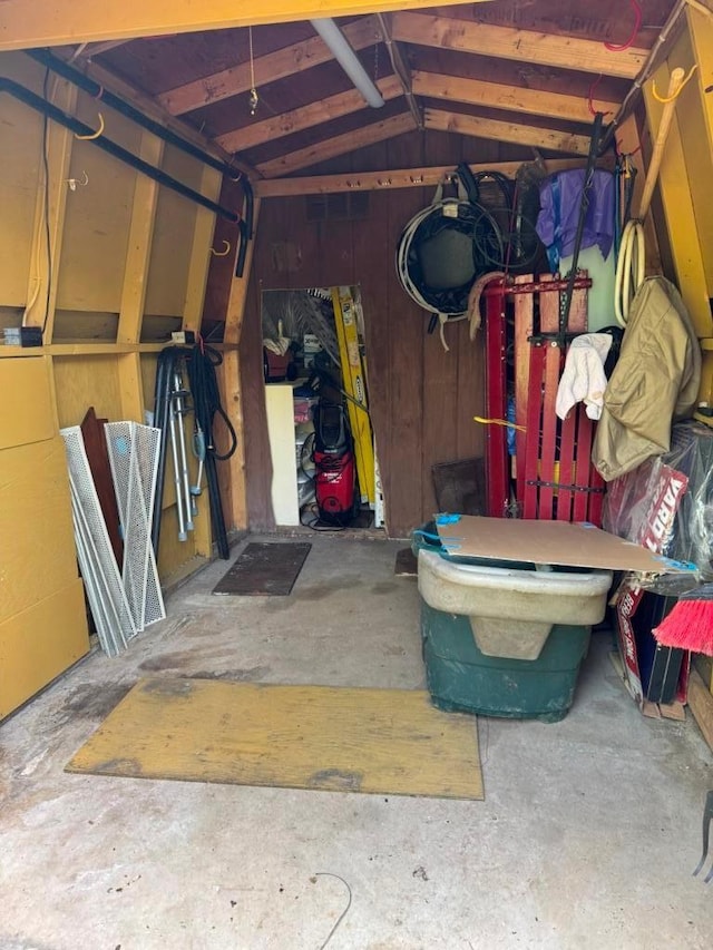 463 Aspen Way, Edgerton, WI 53534 - storage room with a garage