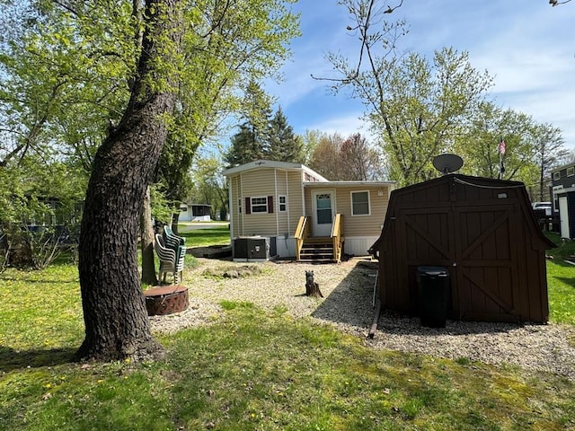 463 Aspen Way, Edgerton, WI 53534 - view of shed with entry steps