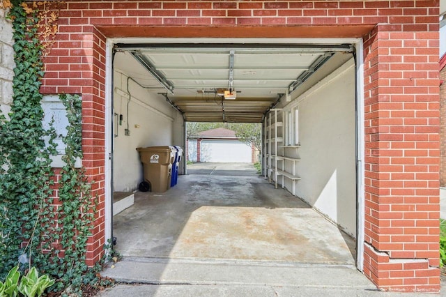 7700 3rd Ave, Kenosha, WI 53143 - garage with a garage door opener