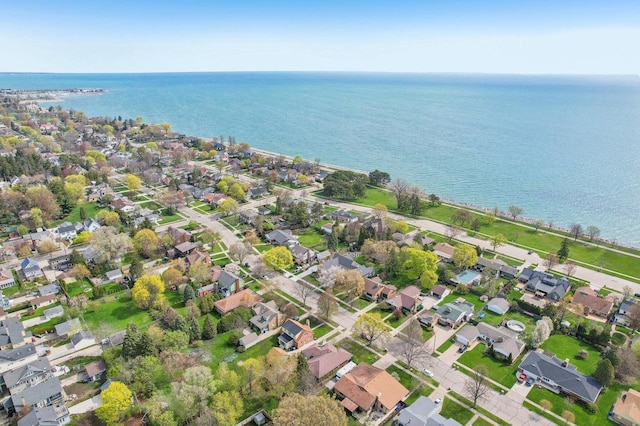 7700 3rd Ave, Kenosha, WI 53143 - aerial view of property's location featuring a large body of water and nearby suburban area